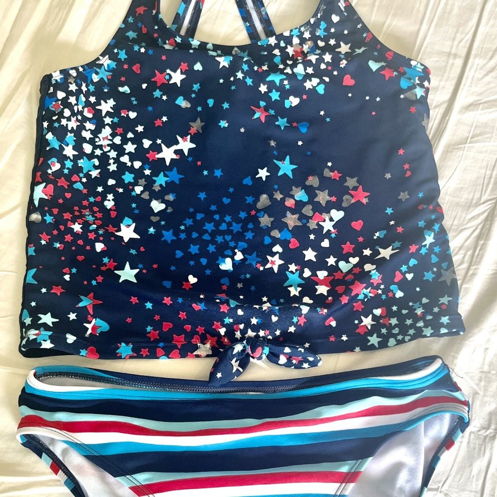 SO brand tankini swimsuit - size 14